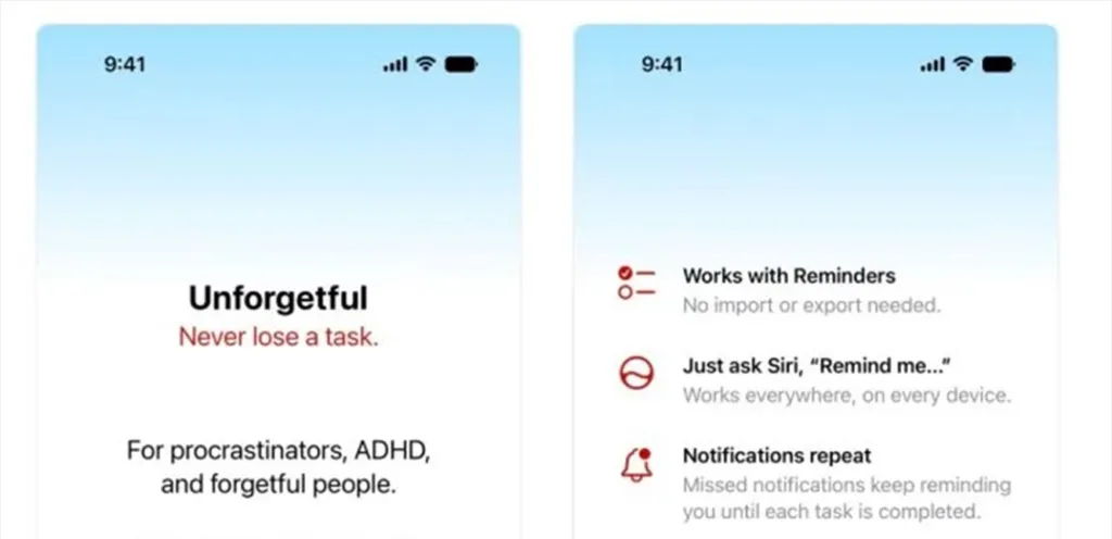 A new application that will not let you forget your tasks