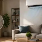Which consumes more electricity: the fan or the air conditioner?