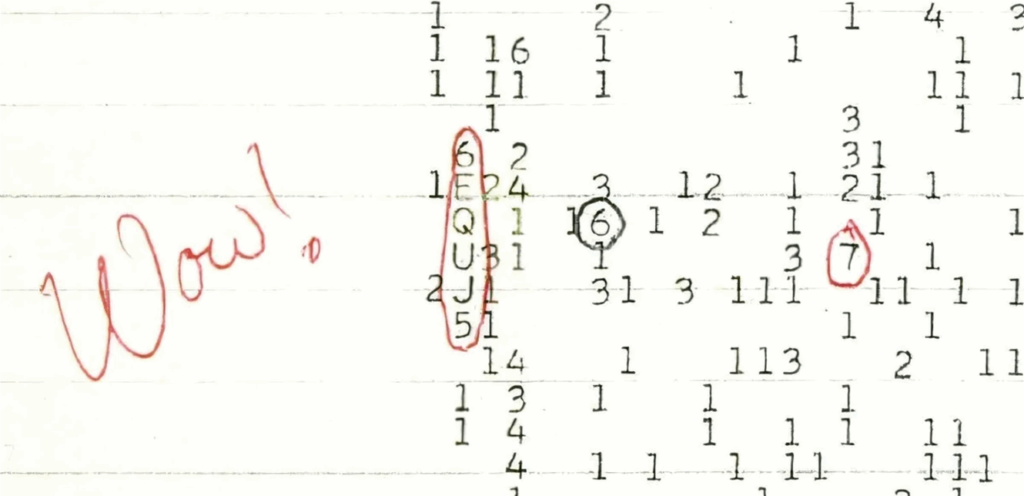 “72 seconds baffled scientists.” A mysterious space signal has been searching for an explanation since 1977