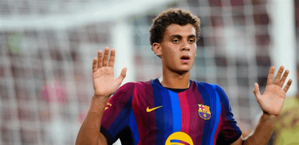 4 goals changed his position within the club.. Hamza Abdel Karim imposes himself on Barcelona