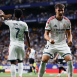 With a goal in stoppage time, Real Madrid defeats Espanyol in the opening of the league