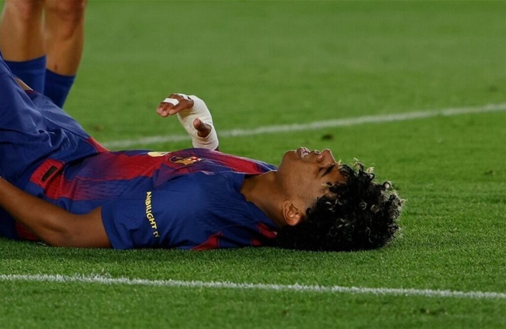 After being replaced against Elche.. Did Lamine Yamal cry?