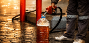 What happened to the black market for diesel?