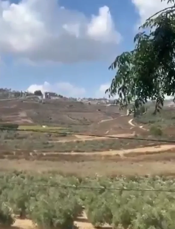 The fire moves between the southern towns… Israeli movements and continuous bombing (video)