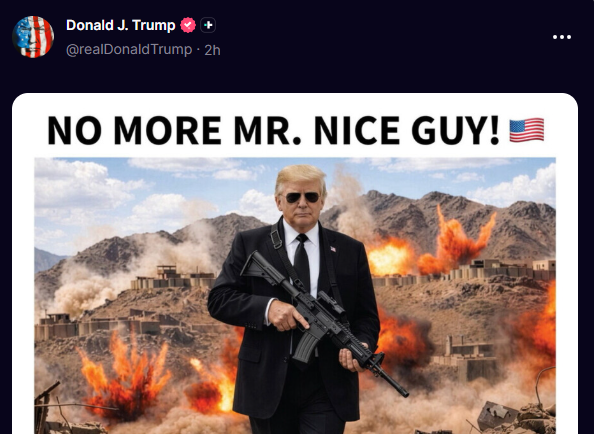 Trump returns armed… Tehran faces a renewed warning message (photo)