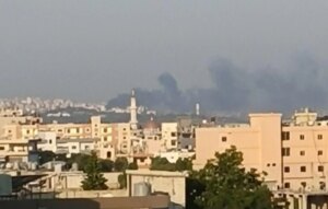 Tripoli is suffocating… black smoke covers the sky every morning