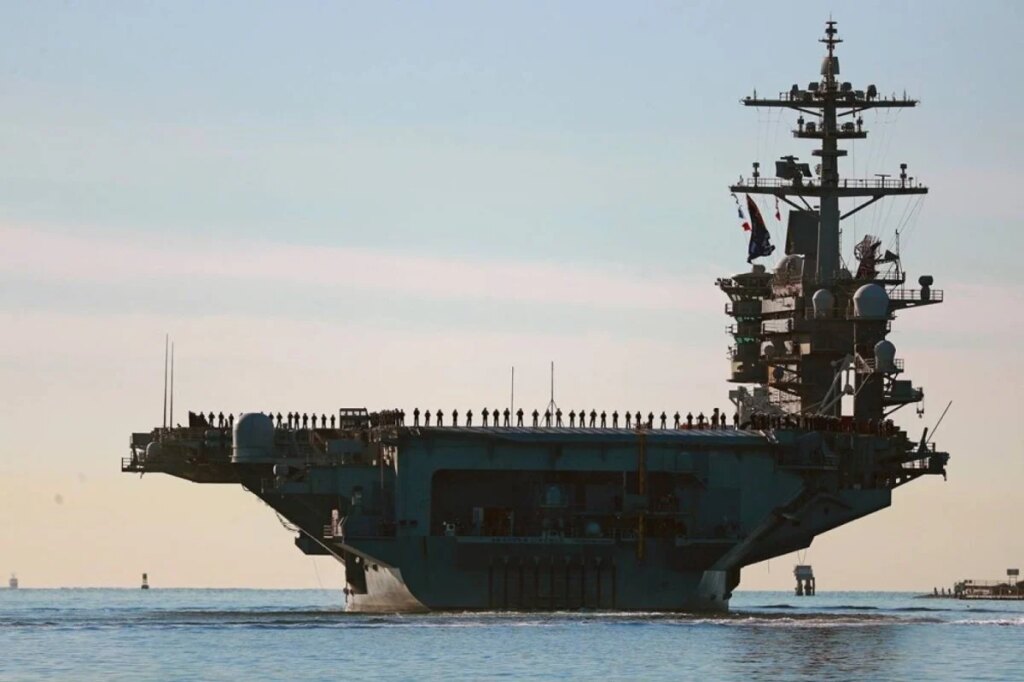 266 days without return… What is happening on board the American aircraft carrier?