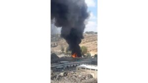 Smoke suffocates Nabatieh… Garbage fires besiege residents