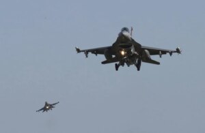 Intercepting a plane and a military fighter flying over Camp David in conjunction with Trump’s presence