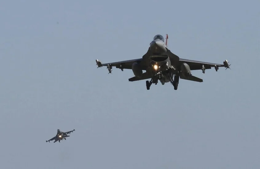Intercepting a plane and a military fighter flying over Camp David in conjunction with Trump’s presence