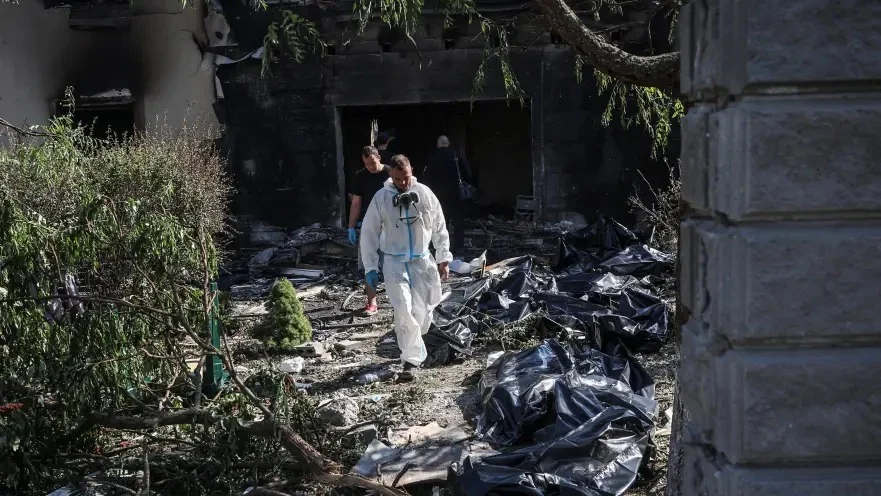 An Israeli boy was killed and his mother was injured in an armed attack in the Ukrainian capital, Kyiv