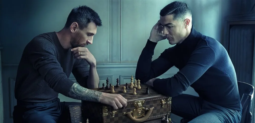 An exceptional event.. Messi and Ronaldo together in one team!