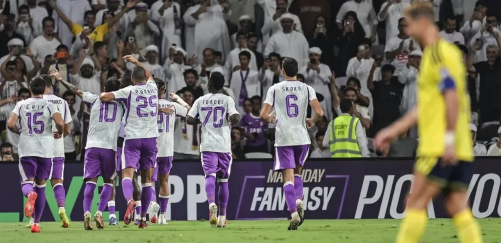 Ainawi earthquake.. Al-Ain rains down on Al-Nasr’s net with a tough four