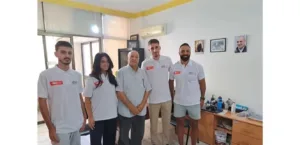 The Lebanese Olympic delegation lands in Cairo to participate in the tenth regional games