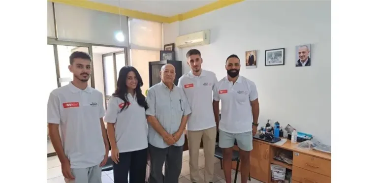 The Lebanese Olympic delegation lands in Cairo to participate in the tenth regional games