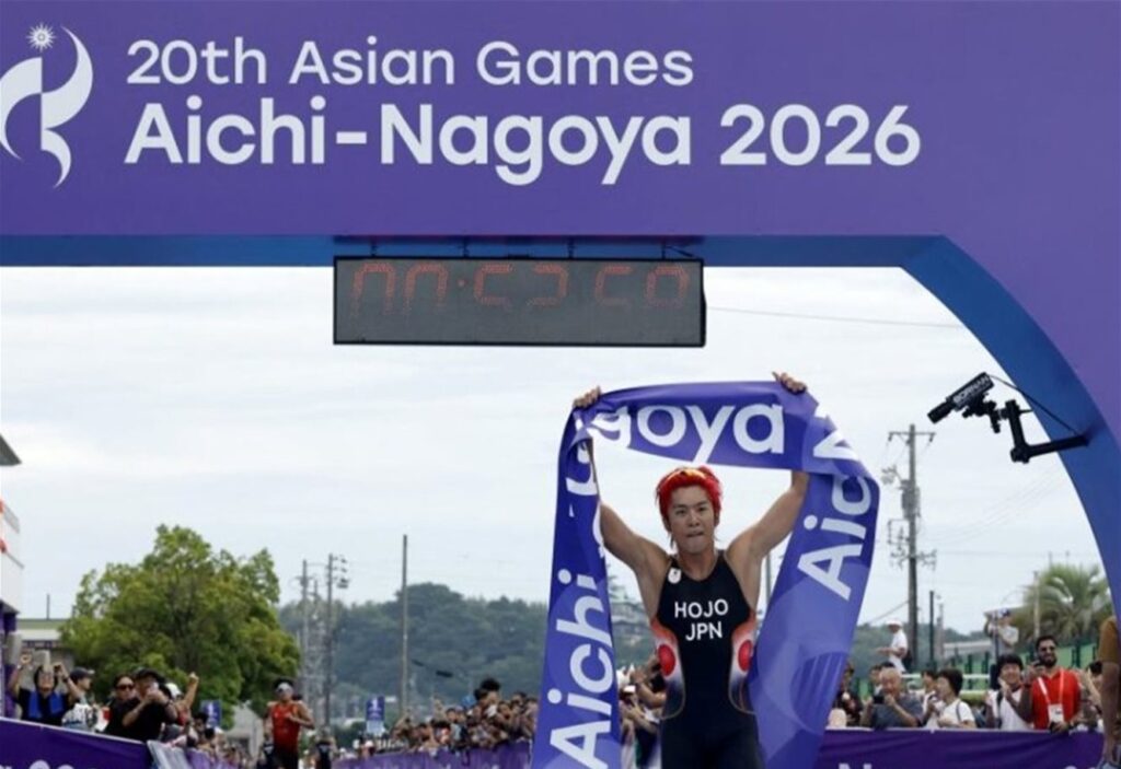 Japan wins its first historic gold medal on home soil in the Asian Games
