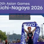 Japan wins its first historic gold medal on home soil in the Asian Games