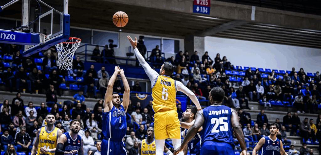 Al-Riyadi Club defends its Asian title at Nihad Nofal Stadium in an anticipated historic confrontation