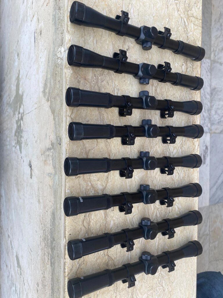 In pictures… 1,100 binoculars in the hands of slavery customs