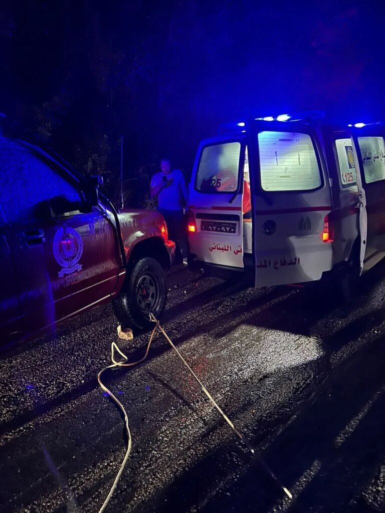 Tragedy in Jbeil: One dead and 13 injured when a passenger bus overturns