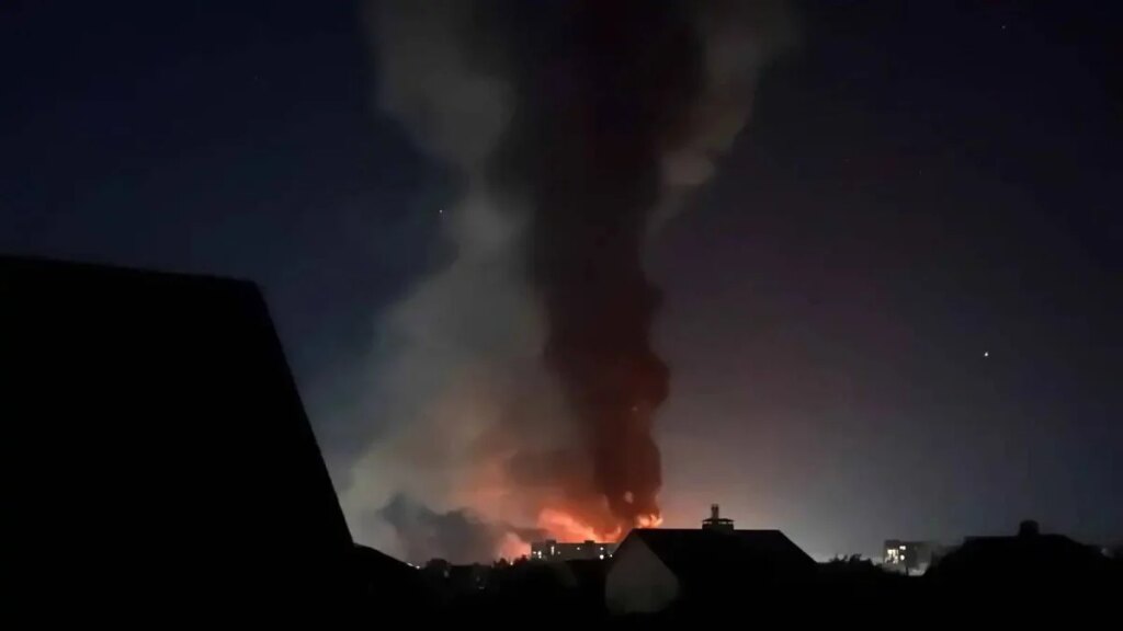An unprecedented drone attack hits Moscow, leaving two dead and damaging an oil refinery