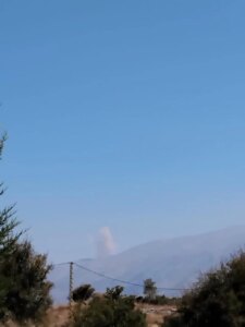 An explosion shook Mount Hermon and the western Bekaa, in the second incident of its kind in a week