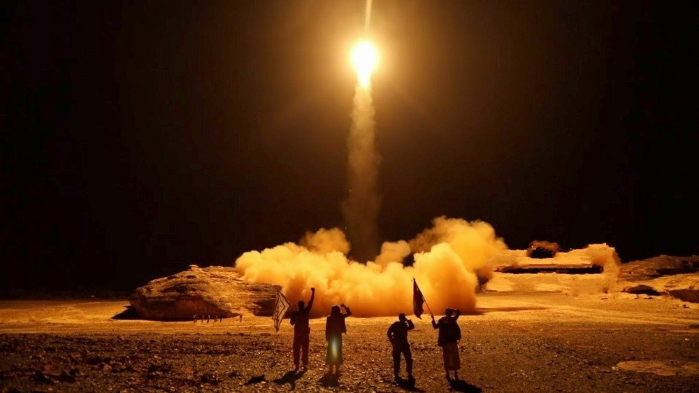 Ballistic fire and drones are burning…the Saudi depth and Aramco facilities are under violent Houthi bombardment!