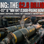 Deadly billions deal…Trump breaks Biden’s veto and supplies Tel Aviv with 40,000 super-bombs!