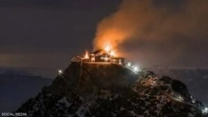 Modern-day fires devour Hitler’s historic “Eagle’s Nest.”