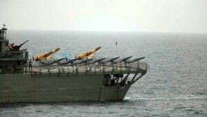 Gulf tensions escalate: A sea mine targets an oil tanker in the Strait of Hormuz