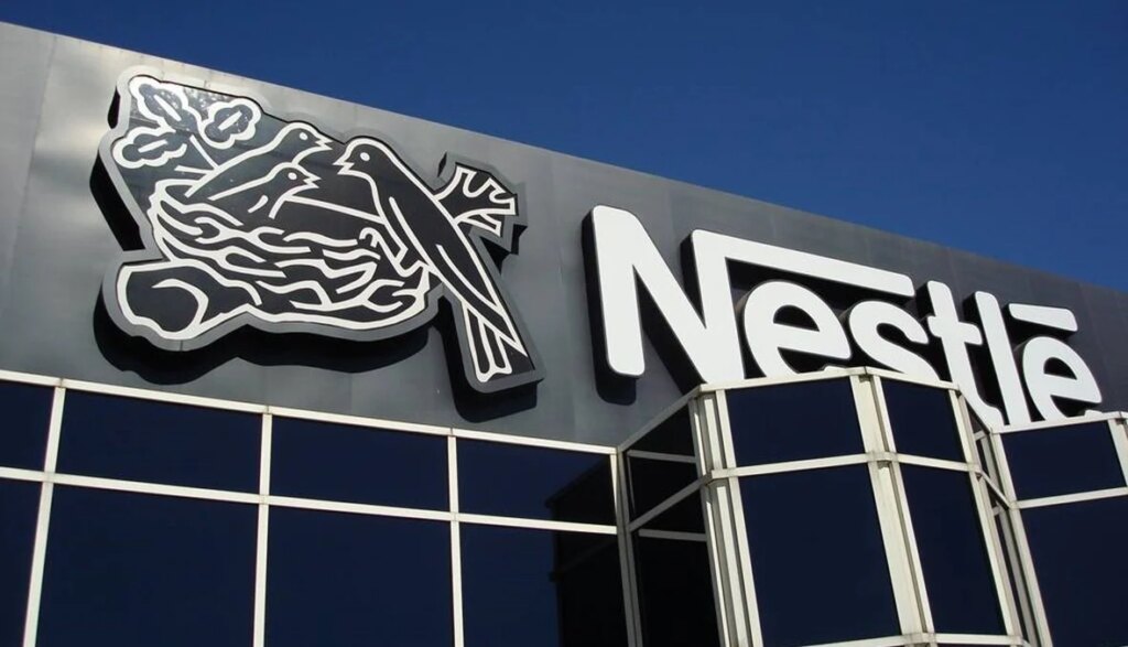 Nestlé Water workers in Zgharta brandish a strike weapon against management to demand their rights