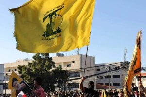 The son of a Hezbollah official was arrested in connection with an explosives case