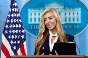 One look turns the tables: Trump eliminates the White House spokeswoman