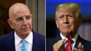 Trump disavows Tom Barrack’s statements about Iran: I don’t know what he’s talking about!
