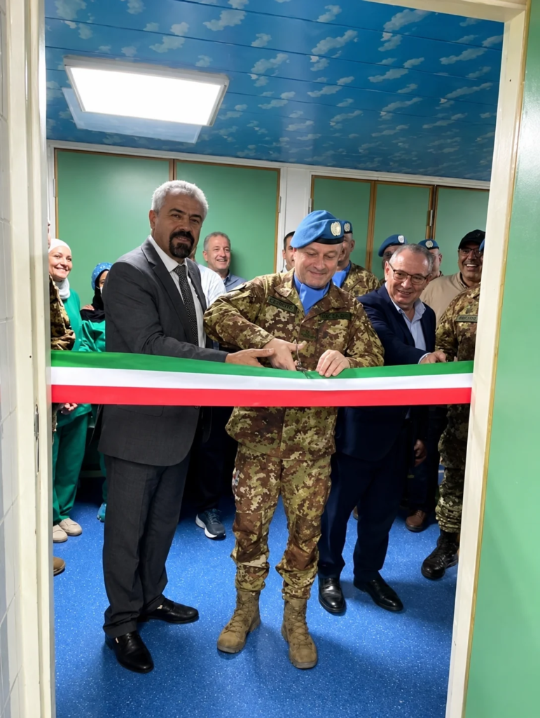 An Italian donation to Tibnin Hospital as part of UNIFIL’s ongoing support to local institutions