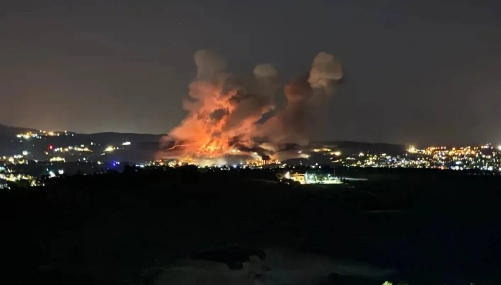 Widespread escalation in the south: air and phosphorous bombardment leaves a hot night