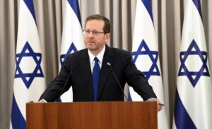The Israeli president warns of political violence and refuses to turn the elections into a civil war