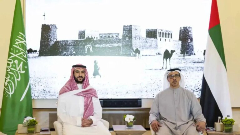 An Emirati-Saudi summit in Abu Dhabi discusses reducing regional escalation amid accelerating events