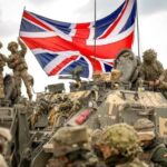 British special forces carry out a landing simulating the 1982 scenario and send fiery messages to Apostras