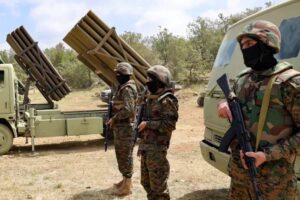 An Israeli account claims the smuggling of Hezbollah weapons to three areas