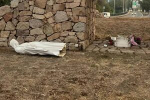 Desecration of a religious landmark in Corsica sparks official investigations and popular protests