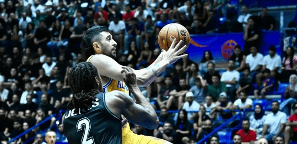 The athlete is crowned champion of the West Asian Basketball Super League