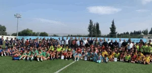 The South Sub-Football Federation crowns the regional champions in a celebratory ceremony