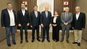 The head of the Tripoli-Lebanon Chamber discussed with the delegation of the Turkish Contractors Union “ASCON” the prospects for strengthening the economic partnership and expanding joint investment between the two countries.
