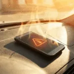 Summer danger: High car temperatures threaten to damage phones and smart devices
