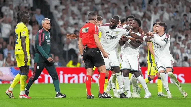 Vinicius was absent from 4 Real Madrid matches, including El Clásico