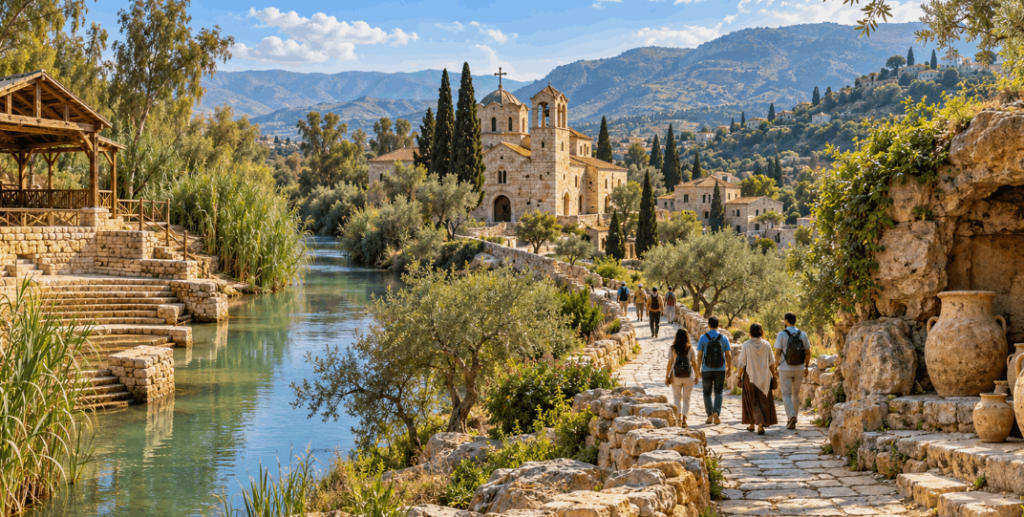 From Al-Maghtas to Qana: a tourist artery linking Jordan, Syria and Lebanon and leading the regional recovery