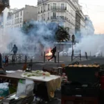 France’s political earthquakes shake European markets, inflicting sharp losses on stocks and the euro
