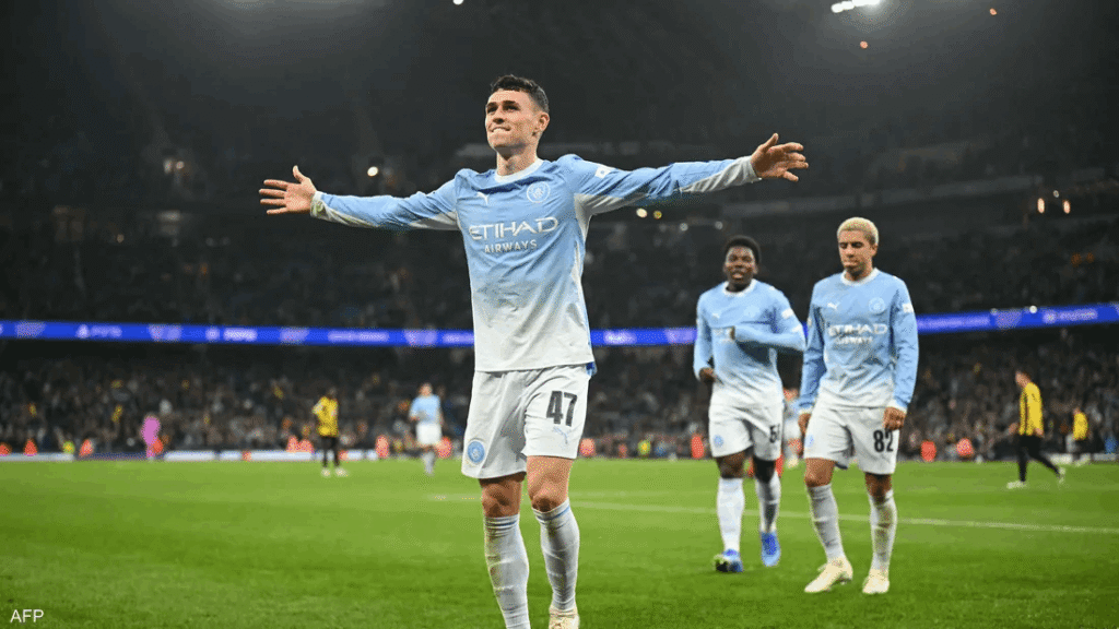Manchester City sweeps AEK Athens 5-0