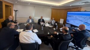 Rasamny discusses developments in the IMEC economic corridor and prospects for modernizing the port of Ouzai